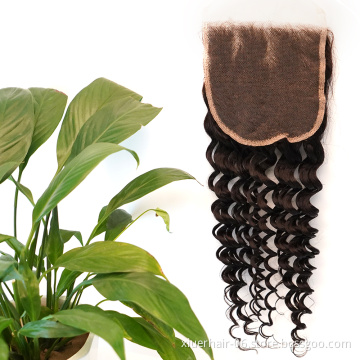 Best Selling Peruvian Pre Plucked Brazlian Cuticle Aligned Hair Transparent Swiss hd 5x5 Lace Closure